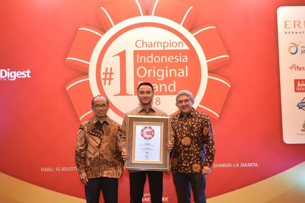 Evalube Kembali Meraih Indonesia Original Brand Untuk Kategori Pelumas Motor